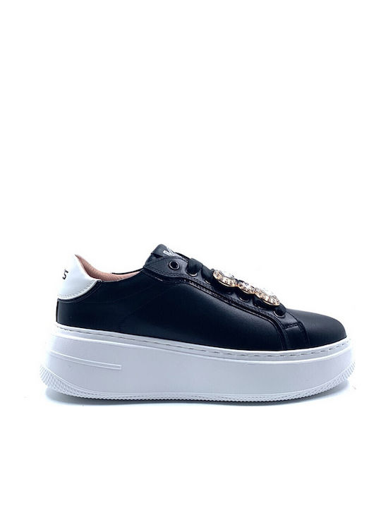 Keys Sneakers Black White