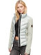 Storm Knit Hybrid Women's Short Lifestyle Jacket for Winter Puritan Grey