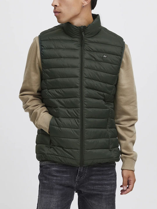 Blend Ärmellos Jacke Puffer Green