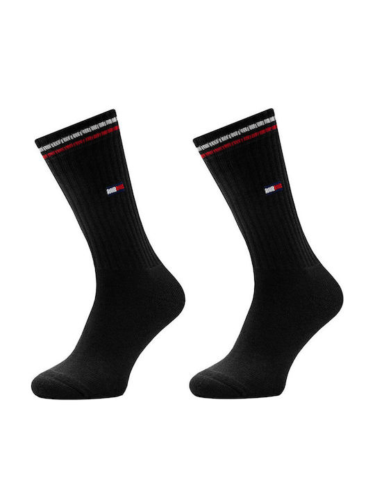 Tommy Hilfiger Iconic Herren Socken Black 2Pack