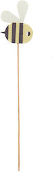 Wooden Stick Bee Decoration