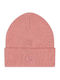 Beanie Frauen Beanie Gestrickt in Rosa Farbe