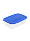 Fresh&go 2L Rectangular Food Container Blue