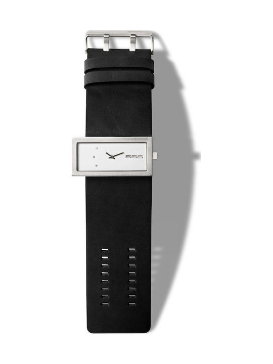 666 Barcelona Women's Watch with Black Leather Strap
