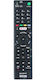 Hq Lxp100d Tv Remote Control Sony Bravia Rmt-tx100d Netflix Black