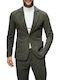 Men's Suit Jacket Slim Fit Khaki