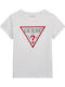 Παιδικό T-shirt Pure White Teen Blouse with Strass