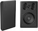 Tele Ζεύγος Ηχείων Hi-Fi Τοίχου 25W 2 Δρόμων Μαύρο