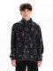 Men's Fleece Cardigan Stone Blue