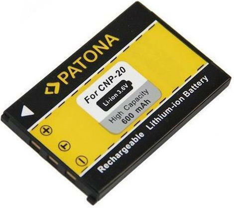 Patona Baterie aparat foto NP-20 1023 Litiu-Ion (Li-Ion) 600mAh Compatibilă cu Casio