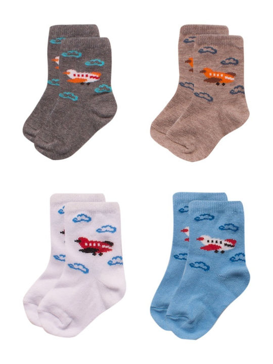 Design Socks Kids' Socks Multicolored 4 Pairs