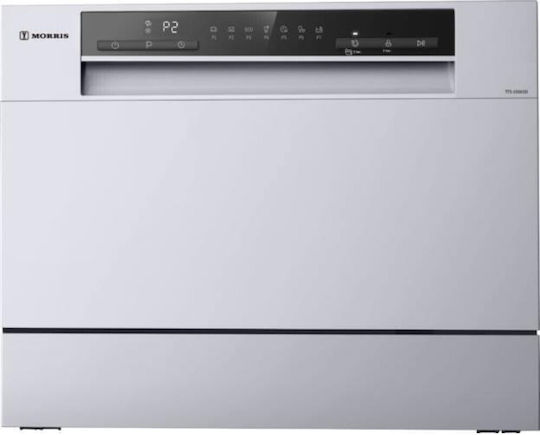 Morris Countertop Dishwasher for 6 Place Settings W55xH43.8cm Inox