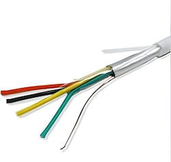 Anga Καλώδιο Συναγερμού με Διατομή 4x0.22mm² 100m