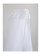 Nima Mosquito Net Crib Nappy Tulle 34155 White 200x600x600cm