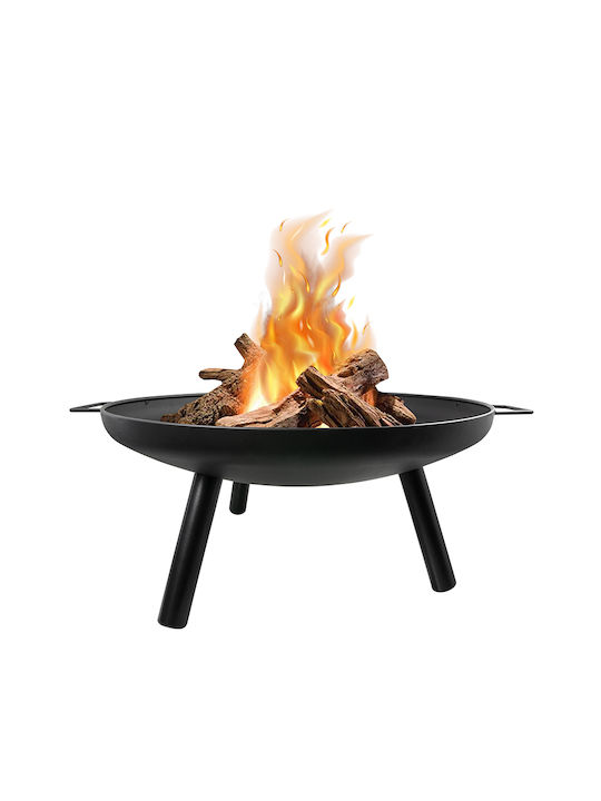 Outdoor Fireplace Terrace Garden Steel 70x59x29cm R