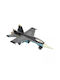 Avion Decorativ Metalic F-16 21cm