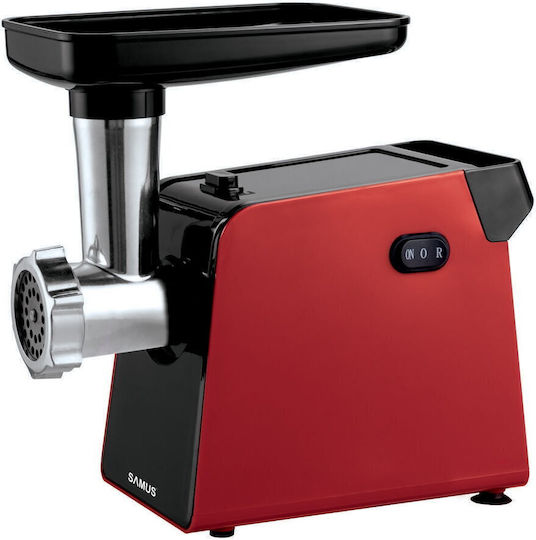 Samus Smt-1210red Meat Grinder 1200w Sausage Tomato Accessories