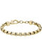 Armani Exchange Bracelet made of Steel Gold Plated