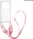 Sonique Strap Umschlag Rückseite Silikon Rosa (...