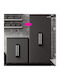 Δίφυλλη Ντουλάπα Transforming Pro Πλαστική με 3 Ράφια 78x43.6x184.4εκ.