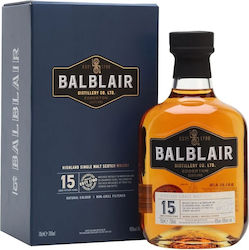 Balblair Single Malt Ουίσκι 15 Ετών Σκωτίας σε Κουτί 46% 700ml Balblair Single Malt Ουίσκι 15 Ετών Σκωτίας σε Κουτί 46% 700ml