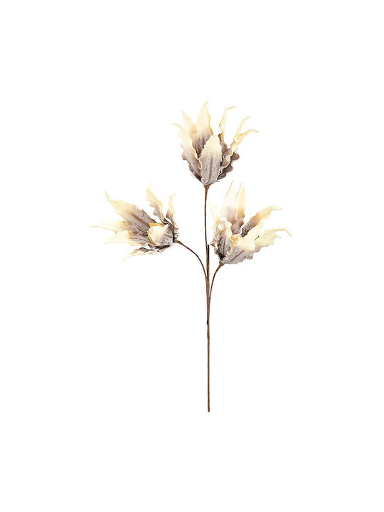 ArteLibre Bouquet of Artificial Flowers Beige