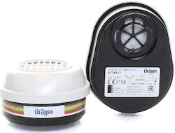 Φίλτρα Αναπνευστικής Προστασίας Dräger X-plore Abek1 Hg P3 R D Ζεύγος Φίλτρα Αναπνευστικής Προστασίας Dräger X-plore Abek1 Hg P3 R D Ζεύγος
