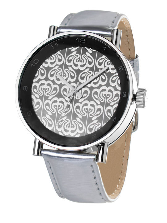 666 Barcelona Women's Watch with Gray Metal Bracelet