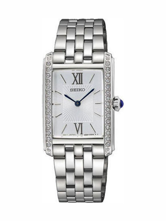 Seiko Women's Watch with Silver Metal Bracelet