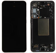 OLED Screen with Touch Mechanism and Frame for Galaxy S24+ Black