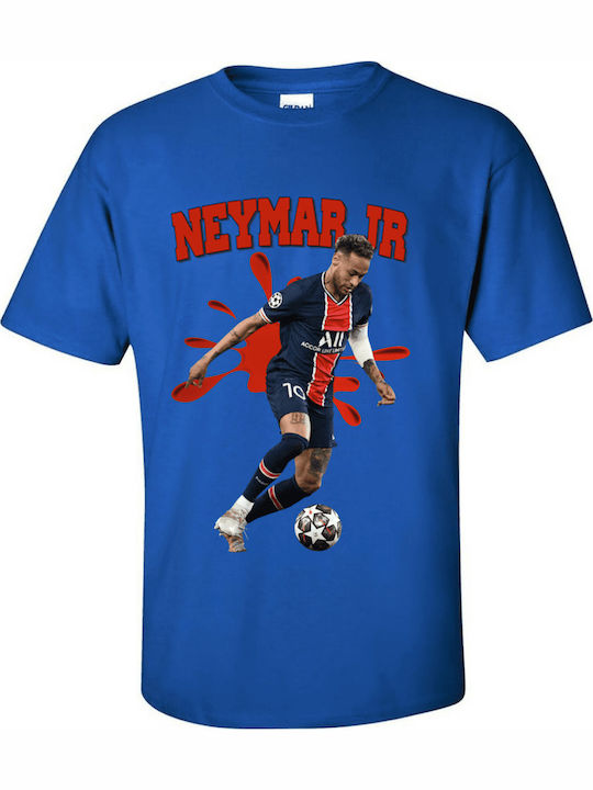 Gildan Kinder-T-Shirt Blaues Roulette