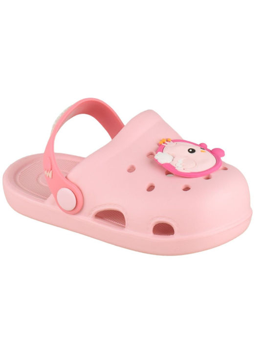 Yfantidis Children's Beach Shoes Pink