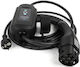 Andaiic Portable 3.5kW Charging Station with Built-in Cable Type 2