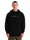Sweatshirt with Hood Black