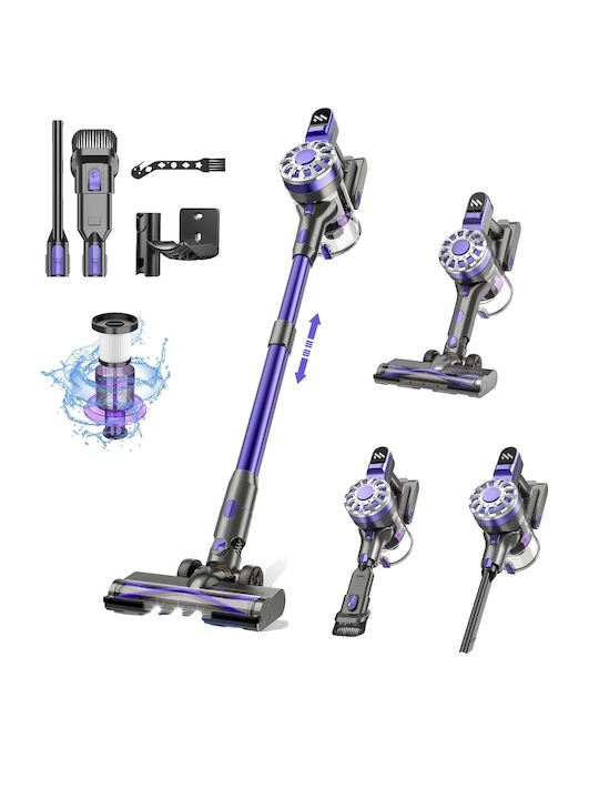 Rechargeable Stick Vacuum Purple