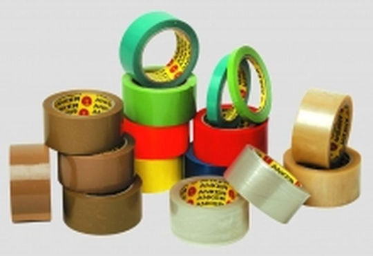 Roller Pack Verpackungsfolie 48mm x 50m in Orange Farbe