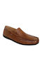 Δερμάτινα Ανδρικά Loafers σε Ταμπά Χρώμα