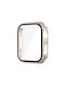 Protective Glass Case for Apple Watch 45mm Starlight