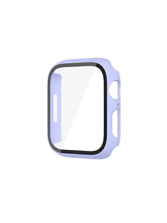 Προστατευτική Θήκη Τζαμάκι Apple Watch 41mm Λιλά