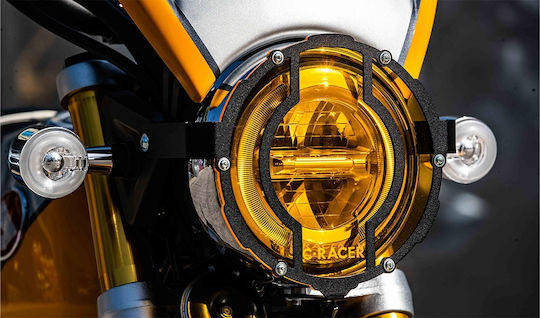 Moto Discovery Motorcycle Headlight Protector Honda Monkey Transparent