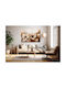 Modern Canvas Painting Living Room Garland Thin Flowers 80x120