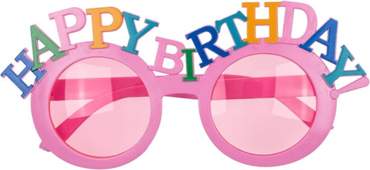 Out of the Blue Happy Birthday Glasses for Party with Theme Happy Birthday Made of Plastic