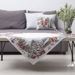 Dimeco Gray Square Tablecloth