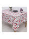 Dimeco Christmas Tablecloth Red L140xW260cm.