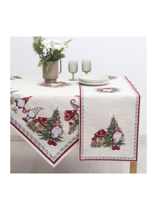 Dimeco Christmas Tablecloth Runner L45xW140cm 1pcs