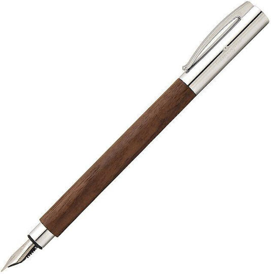 Faber-Castell Ambition Stilou Medium Maro Lemnoasă