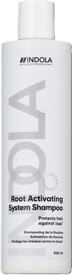 Indola Professional Root Activating System Shampoo gegen Haarausfall für Zerbrechliches Haar 300ml