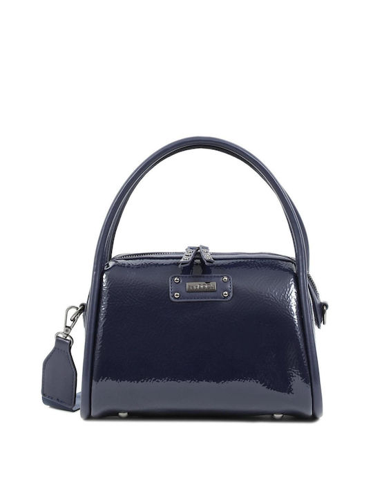 Doca Damen Tasche Hand Blau