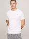 Men's Undershirt Short-sleeved in White Color