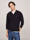 Polo Langarm-Pullover Blue